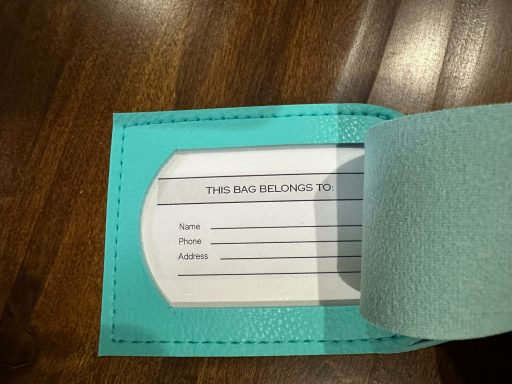 Personalized Luggage Tags